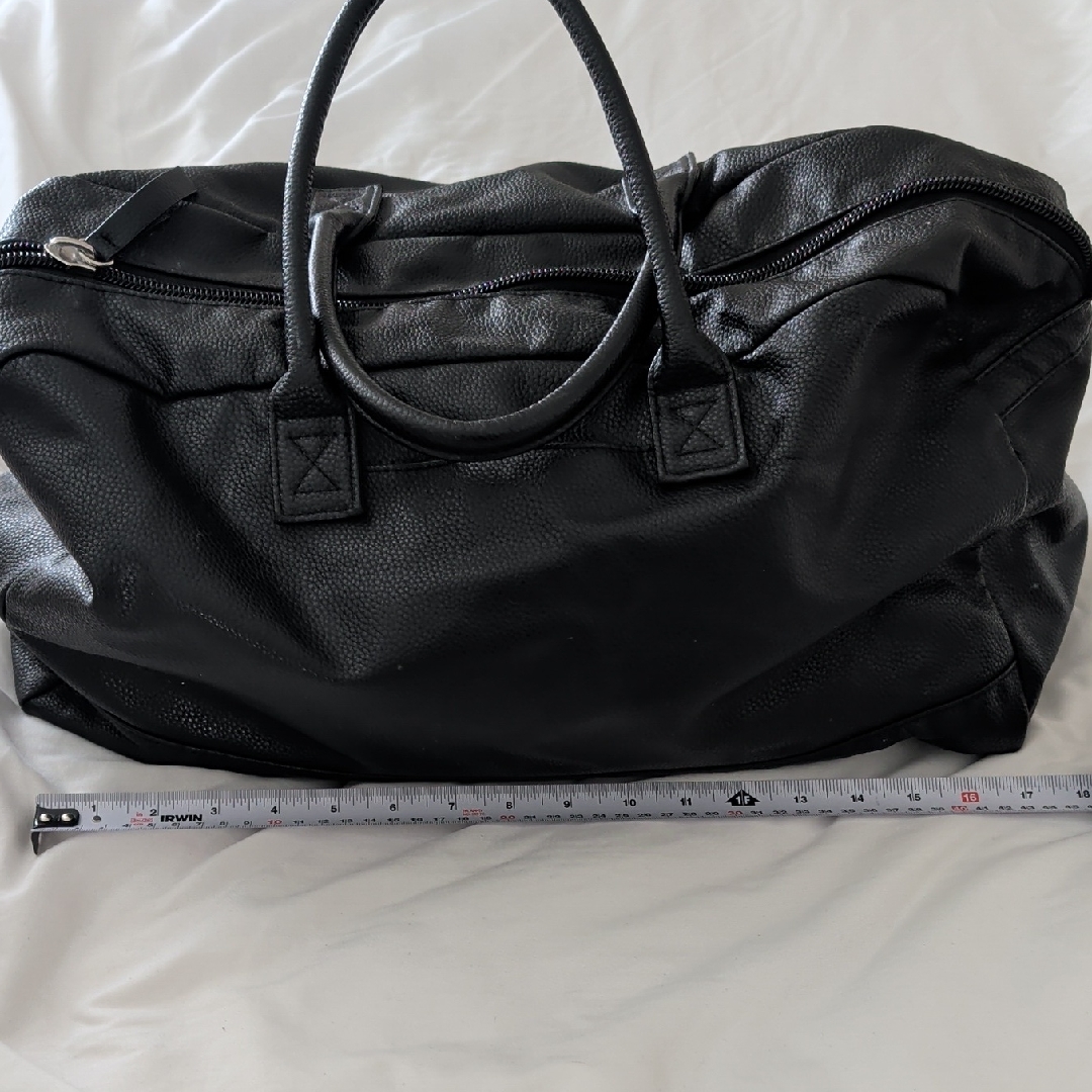 Indigo Black Duffel Bag For Men